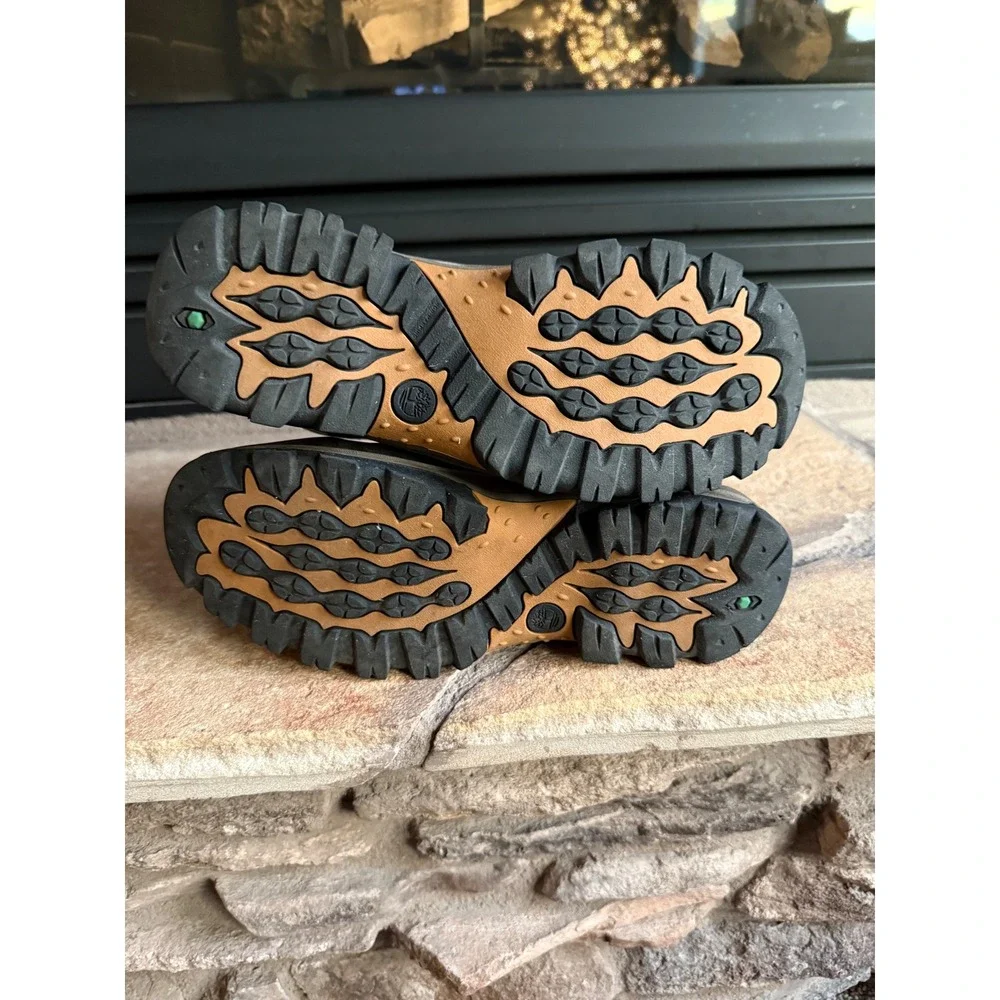 Timberland Boys Waterproof Hiking Boots Dark Brown TimberDry‎ Lace Up Size 5.5